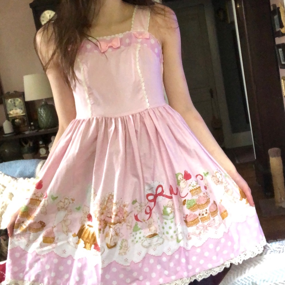 Bodyline Kawaii Cherub Pink EGL Fashion Dress